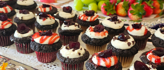 Brownie Banana Biscuit Bites